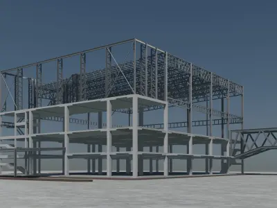 Building structure 2304 3D model