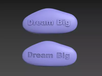 Stone Dream Big 3D print model