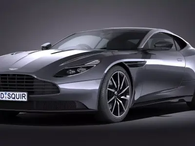 Aston Martin DB11 2017 3D model