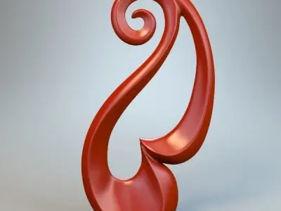 Abstract Figure m017 P 3D print model