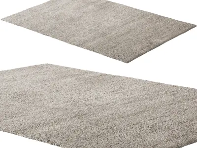 457 rugs and carpets 07 Shade Loop Rug by Ferm Living 3D model