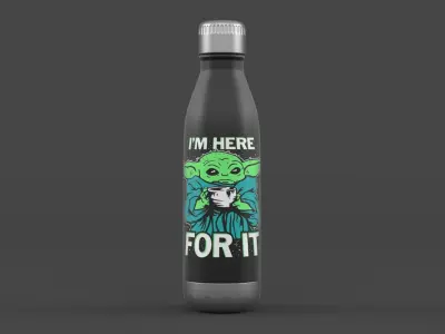 Water Bottle 3D model 37