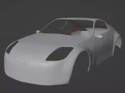 3d printable 350z body 3D print model