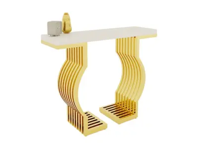 console table Free 3D model