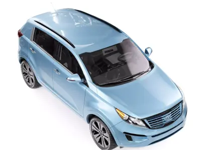 KIA Sportage Car 3D model