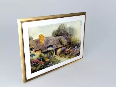 THE OLD COTTAGE 19th Century Wiltshire Free 3D model