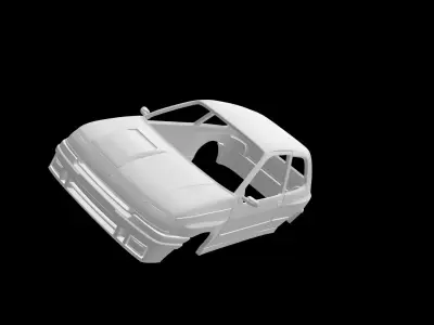 Renault clio Williams 3D print model