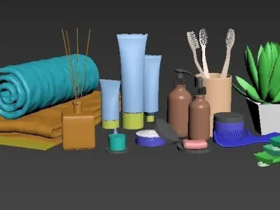Bathroom Kit 3D model