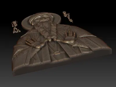Saint Isaac the Syrian 3D print model