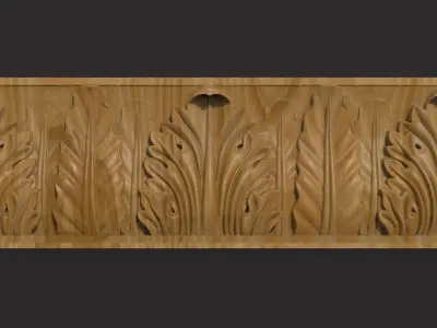 Moulding 3D CNC print model 03 3D print model