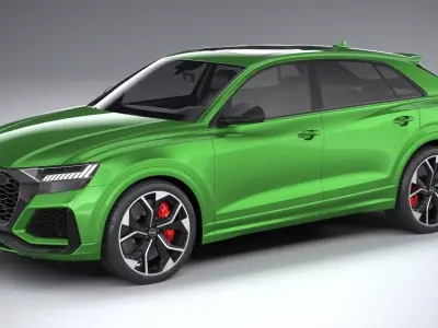 Audi RS Q8 2020 3D model