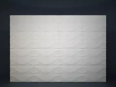03 FORMAKO 3D WALL Low-poly 3D model
