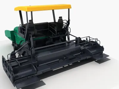 Asphalt Paver 3D model