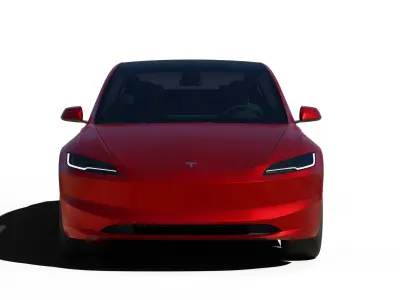 2024 Tesla Model 3 Highland 3D model