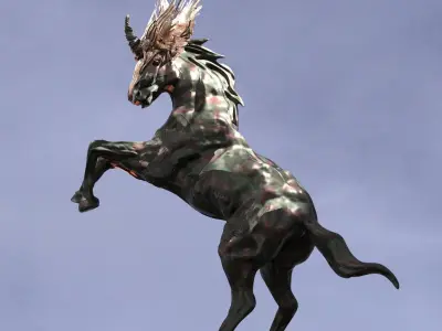 Death Dealer Horse  3D model