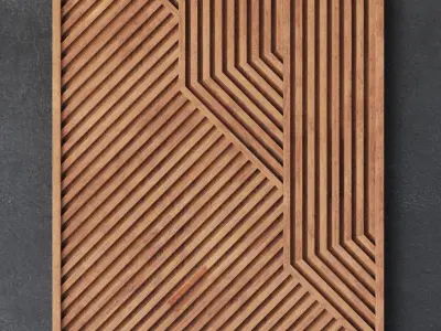 Wall Art Design 04 3D model