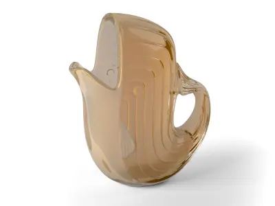 Whale Water Pitcher Free 3D model