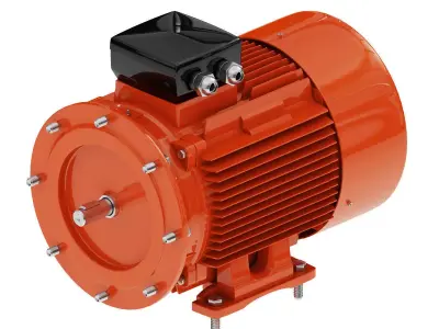 Electric Engine 3D model