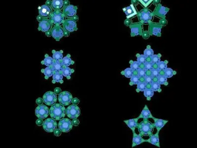 daimond nose pins 3D print model