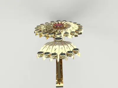 Buccellati Earrings  3D print model