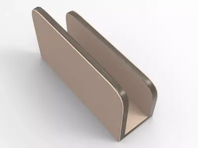 Zumba Card Holder Low-poly 3D model