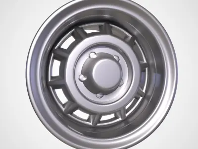 BUICK REGAL GRAND NATIONAL COUPE TYRE RIM 3D print model