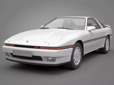 1986 Toyota Supra Liftback 3D model