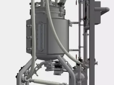 Chemical Mobile Tank 3D model