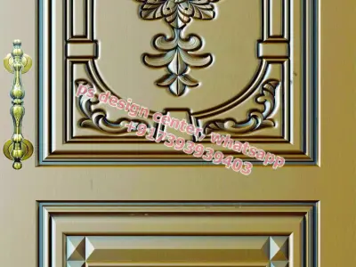 cnc design  for doors 3D model