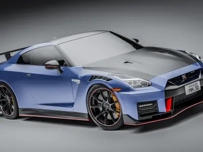 Nissan GTR R35 Nismo 2022 3D model