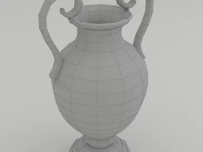 Vase 03 3D model purchase