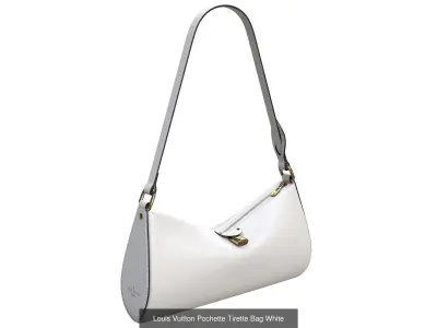 Louis Vuitton Pochette Tirette Bag 3D Model Pack