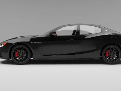 Maserati-Ghibli-hybrid  3D model