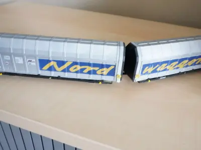 Pre supported Laaeilprs car transport wagon 3D print model