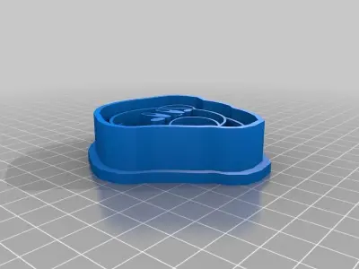 cookie cutter KIRBY Free 3D print model