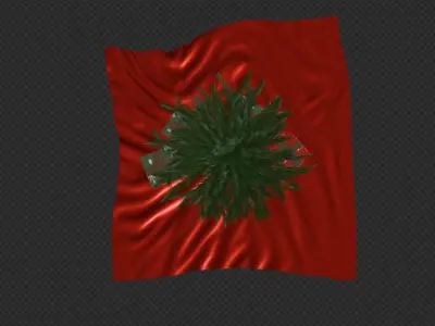 Christmas tree Free low-poly 3D model