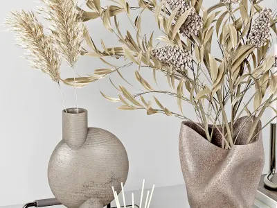 decorative set26 3D model purchase