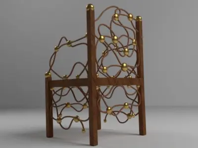 Unique Chair Free low-poly 3D model