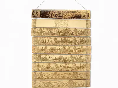 Indonesian Etching 3D model