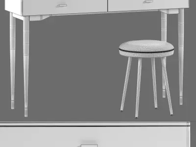 La Redoute Interieurs Novani Console Desk 3D model