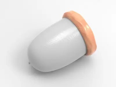 Coqa Storage Box Low-poly 3D model