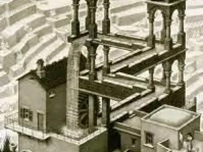 Escher Polyhedron Ready To Print 3D model