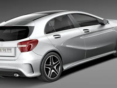 Mercedes-Benz A-Class 2013 3D model