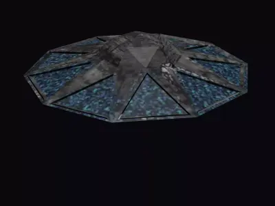 Flying Saucer UFO Free 3D model