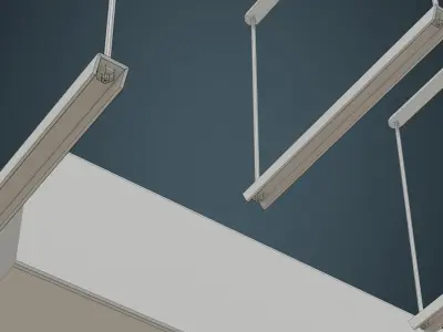 HVAC Duct 1A Low-poly 3D model