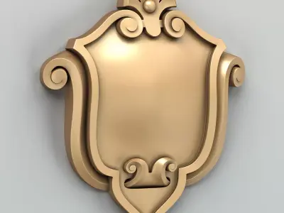 Cartouche 007 3D model