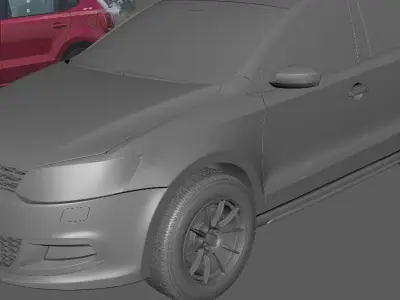 CAR  POLO GT 3D model