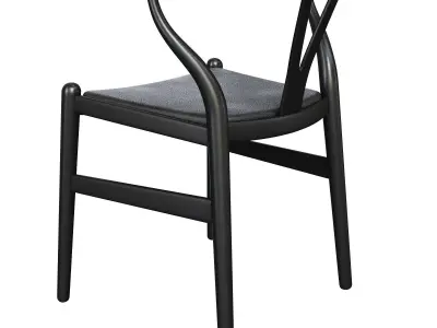 Wishbone Sandalye  3d model Low-poly 3D model