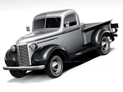 Chevrolet Pickup Truck 1939 3D model