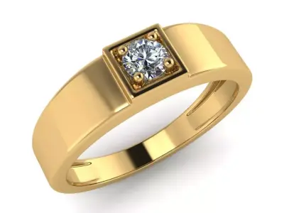 light weight gold diamond rings-C111116SKCH2025986-wt-5-10 3D print model